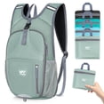 thumbnail image 1 of Mochila de Senderismo Plegable VHYBRIX 15L Impermeable Gris 0.24kg, 1 of 8
