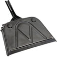 thumbnail image 4 of Soro Essentials- 12" Heavy-Duty Hand Held Metal Dust Pan Black Color- Dust Pan with Handle Handheld Dustpan Wide Scooper for Indoor Outdoor Fireplace Industrial and Commercial Use, 4 of 5
