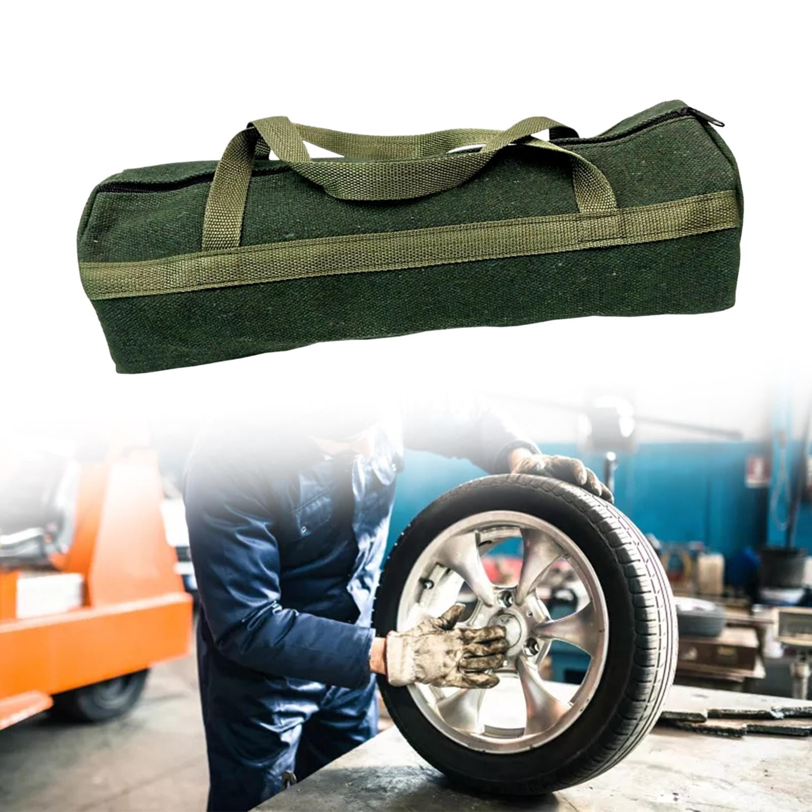 Auto Tool Bag Storage Organizer, Electrical Tool ,Home Gadgets Toolkit Durable Multifunctional Zippered Case Portable Canvas Pouch Tote , 50cmx15cm