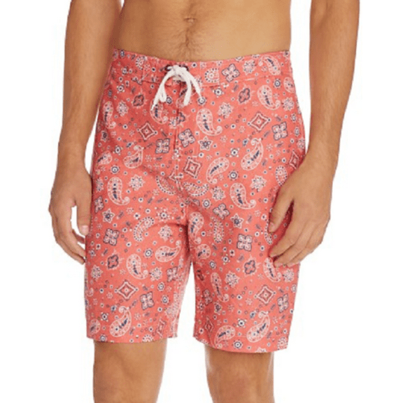 Trunks Surf and Swim Men's Swami Swim Trunks, Indian Paisley, XL