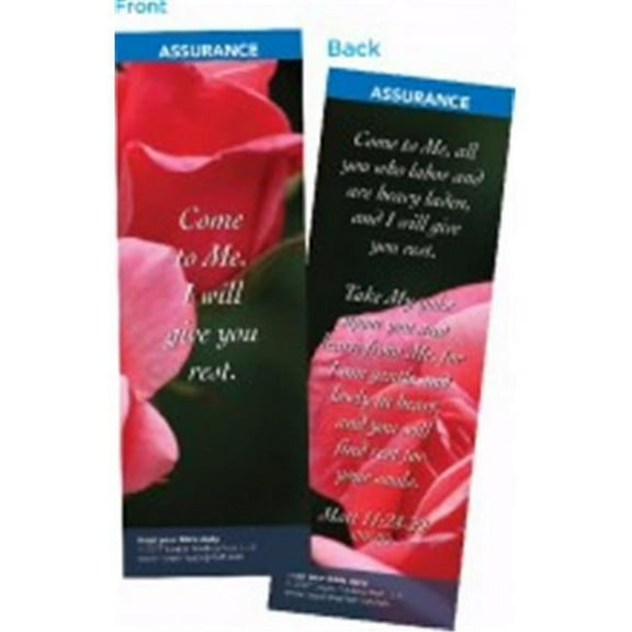 Logos Trading Post 178783 Come To Me Assurance Bible Cards, Pack of 25