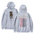 thumbnail image 3 of Sudadera con capucha Peso Pluma Double Pp 2023 Tour Hoodle Rapper Touring Merch Print Unisex Moda Divertida Casual Estilo HipHop, 3 of 5