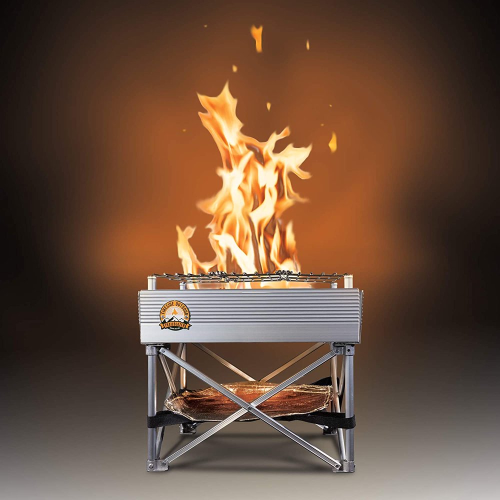 Trailblazer Portable WoodBurning Camp Stove/Fire Pit 3 lbs Total