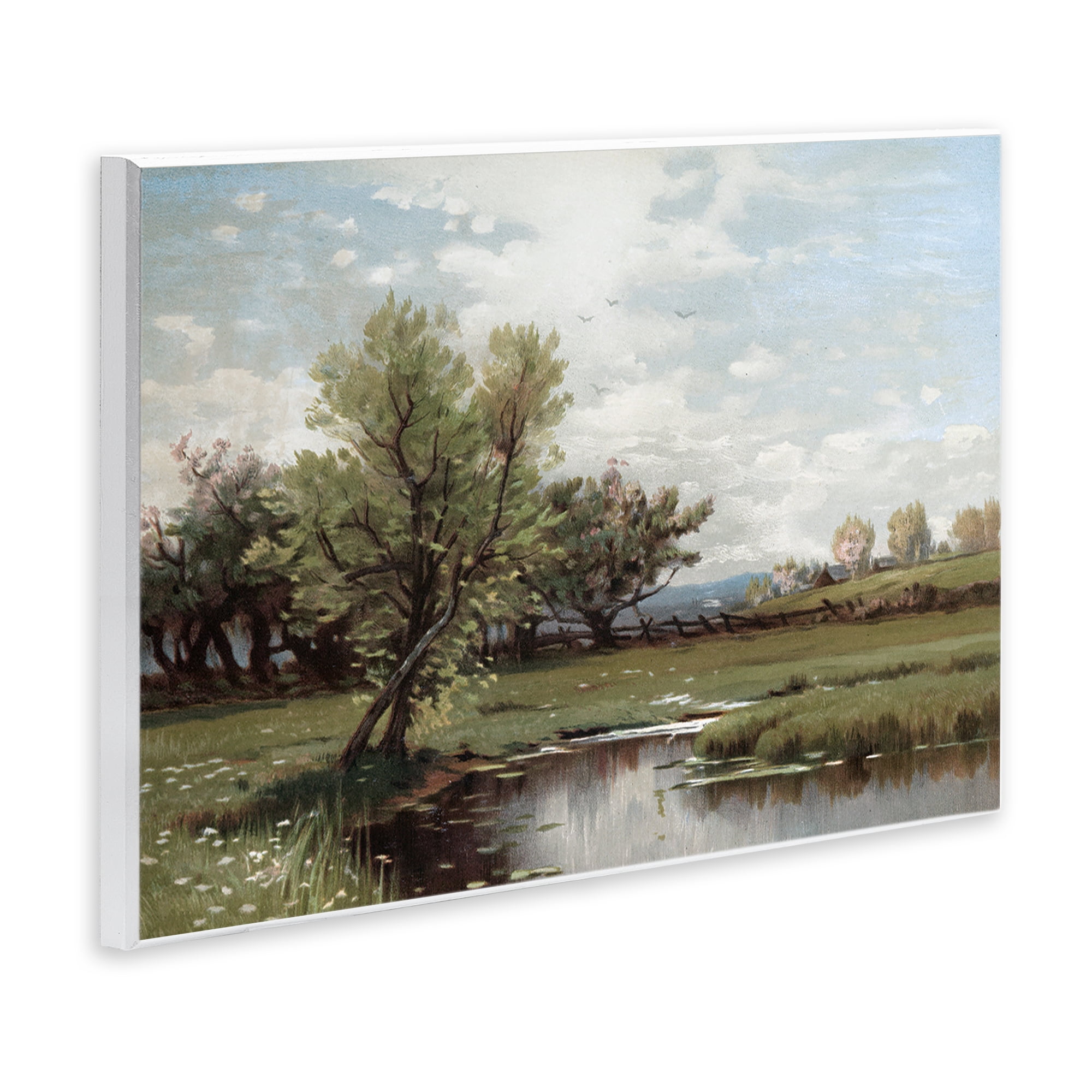 Stupell Industries Ecstatic Spring Landscape Wall Plaque Art, design by Lula Bijoux & co.