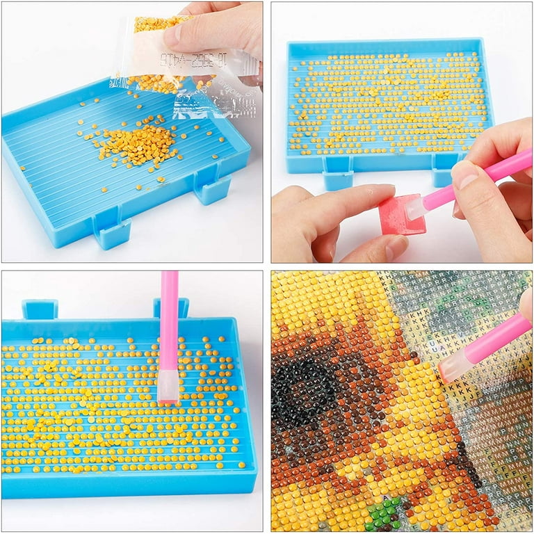 Diamond Painting Tray Organizer Holder Point Drill Pen Kits DIY Crochet  Tools Sets Cross Stitch Embroidery Accessories Diamond Art From  Lovehome666, $8.87
