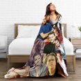 thumbnail image 5 of Blanket Leonardo Dicaprio Soft and Comfortable Wool Fleece Throw Blankets for Sofa Office car Camping Yoga Travel Home Decoration Cozy Plush Beach Blanket Gift, 5 of 5