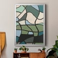 thumbnail image 6 of Multicolor Stained Glass II Premium Framed Print, in Gold, Black, or Silver - Ready to Hang, 6 of 9
