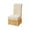 Beige, variant on ToyKingdee Dining Room Chair Covers Stretch Parson Chair Slipcovers with Skirt for Kitchen Seat Super Fit Spandex Chair Seat Protector Cover for Wedding, Banquet