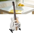 thumbnail image 4 of Modelo de Instrumentos Mini Musicales, Estética versátil Exquisita Figura de Guitarra de Madera de Madera Resistente Para Niños Decoración del Hogar, 4 of 7