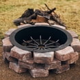 thumbnail image 5 of TITAN GREAT OUTDOORS 40" Wagon Wheel Fire Grate, Decorative Wood Burning Lifted Grate Pit, 5 of 6