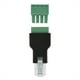 thumbnail image 4 of Conector Ethernet RJ11 6P4C macho a conector de terminal de tornillo de 4 pines, 4 of 5