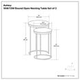 thumbnail image 6 of Simpli Home Ashley 2 Pc Nesting Table, 6 of 9