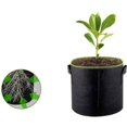 Plant Bags Grow Bag Planting Bag Black NonWoven Fabric (10 Gallon