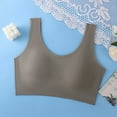 thumbnail image 1 of JGGSPWM Womens Seamless Push Up Bras No Underwire Full Coverage Anti Sagging Comfortable Bras Wide-shouldered Beautiful Back Bra Brown Free Size, 1 of 2