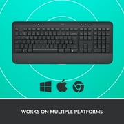 Logitech Signature K650 Wireless Keyboard, Graphite