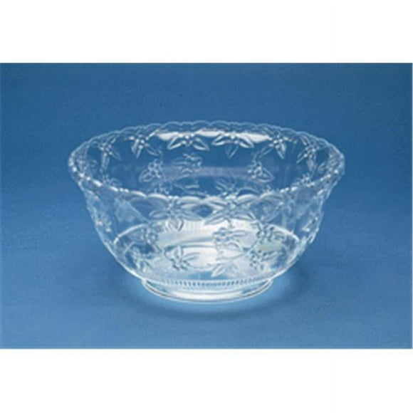 Crystalware 8 Quart Small Punch Bowl