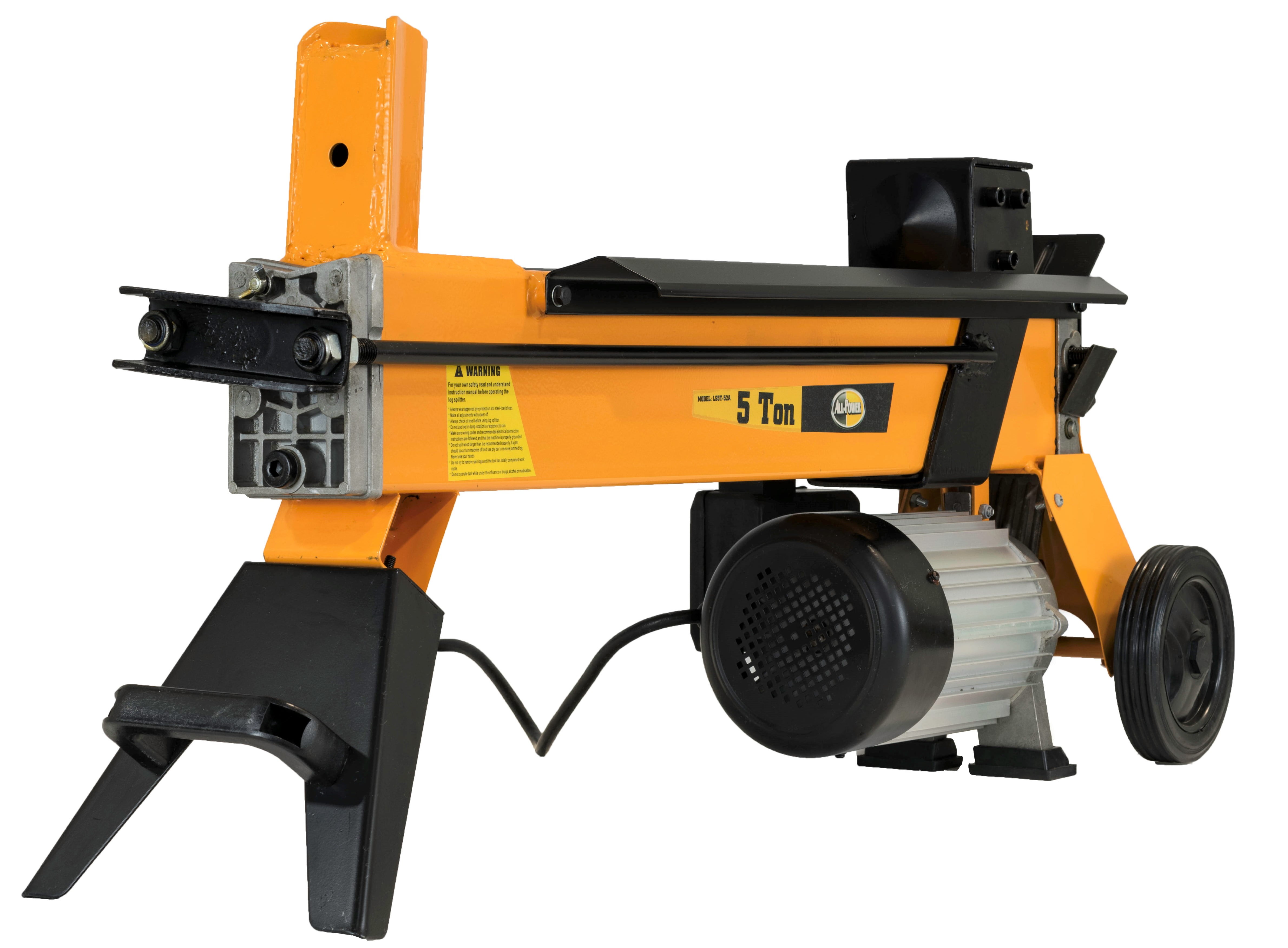 5 ton wood online splitter