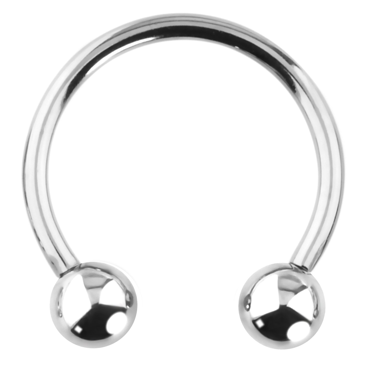 Forbidden Body Jewelry 14G16G Solid Titanium Internally