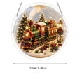 thumbnail image 6 of Christmas Suncatcher 7.5", Acrylic Train Puzzle Window Hanging Ornament, Clear Suncatcher Decor for Home, 1 Pack, 6 of 6