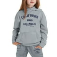 thumbnail image 4 of MAIHAN-Girls Winter Hoodie & Joggers Set 2-13 Years, Winter Hoodie and Pants 2-Piece Outfit, Cozy Warm Lined Sweatsuit for Boys and Girls(Grey10,6-7Years), 4 of 4