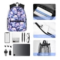 thumbnail image 6 of Lsque Skull star crystal Classic Casual Backpack - Large Capacity Water-Resistant Backpack for School, Work, Travel, and Outdoor Activities, 6 of 8