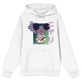 thumbnail image 6 of Summer Wars Kenji Front And Back Art Long Sleeve White Adult Sweatshirt-Medium, 6 of 7