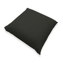 Body Positioning Black Pillow Bolster 12 Inch x 12 Inch x 3 Inch