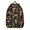 Mushroom and Cone, variant on Mushroom and Cone Black Pattern Backpack for School, Cute School Bag with Adjustable Shoulder Straps and Padded Back, 15.7"x11.8"x5.5"