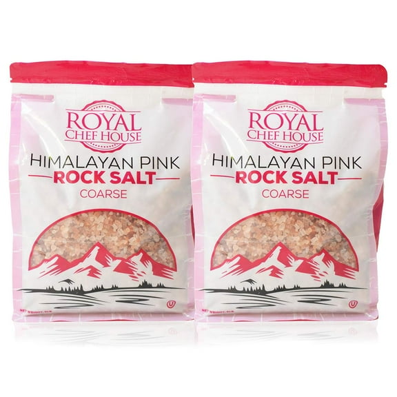 Himalayan Pink Salt 10 lbs Coarse Grain Bulk Bag - Hymalain Pure Gourmet Crystals - Himilian 100% Natural - Contains 84 Minerals -Suitable for Body Bath Scrubs Table Salt Grinder & Salt Mills - Kosher
