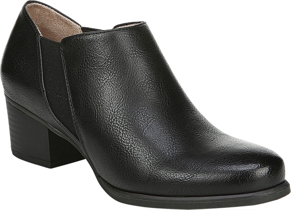 Women's SOUL Naturalizer Claira Pull-On Shootie Black Smooth ...