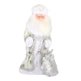 thumbnail image 3 of Juguetes navideños de Papá Noel, muñecos de Navidad, juguetes de Papá Noel de 30cm, decoración navideña, adorno de escena de Navidad, música divertida blanco Macarena Juguetes eléctricos de Papá Noel, 3 of 8
