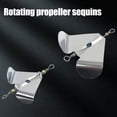 thumbnail image 2 of 10Pcs Lure Spinning Sequins Simple Installation Convenient Carrying Universal Professional Fish Bait Spoon for Fishing, 2 of 7
