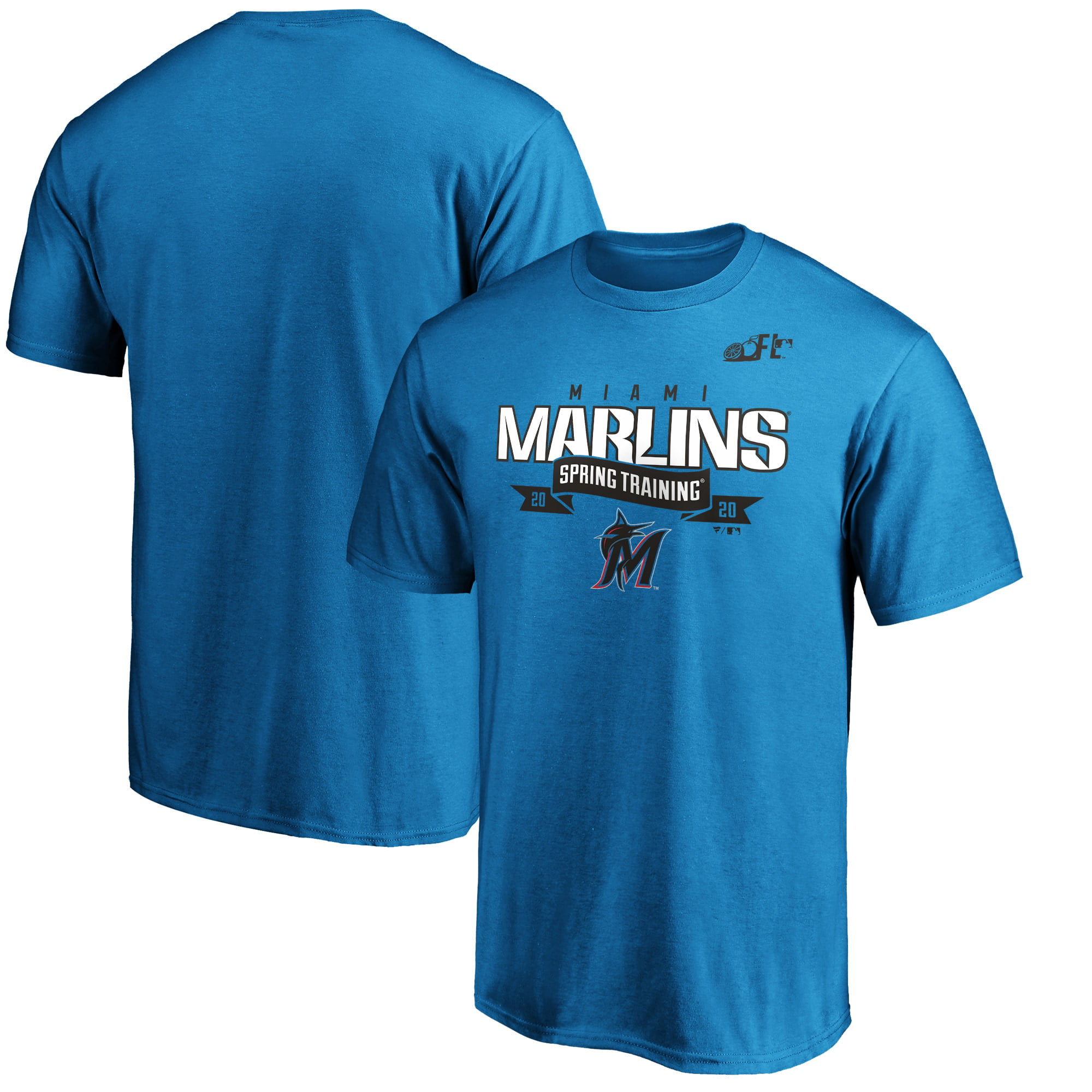 Miami Marlins Fanatics Branded 2020 Spring Training Line Drive T-Shirt