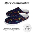 thumbnail image 6 of Lsque Games Pattern Womens Comfort Cotton on Scuff With Memory Foam and Anti-skid Sole Slipper-40/41, 6 of 7