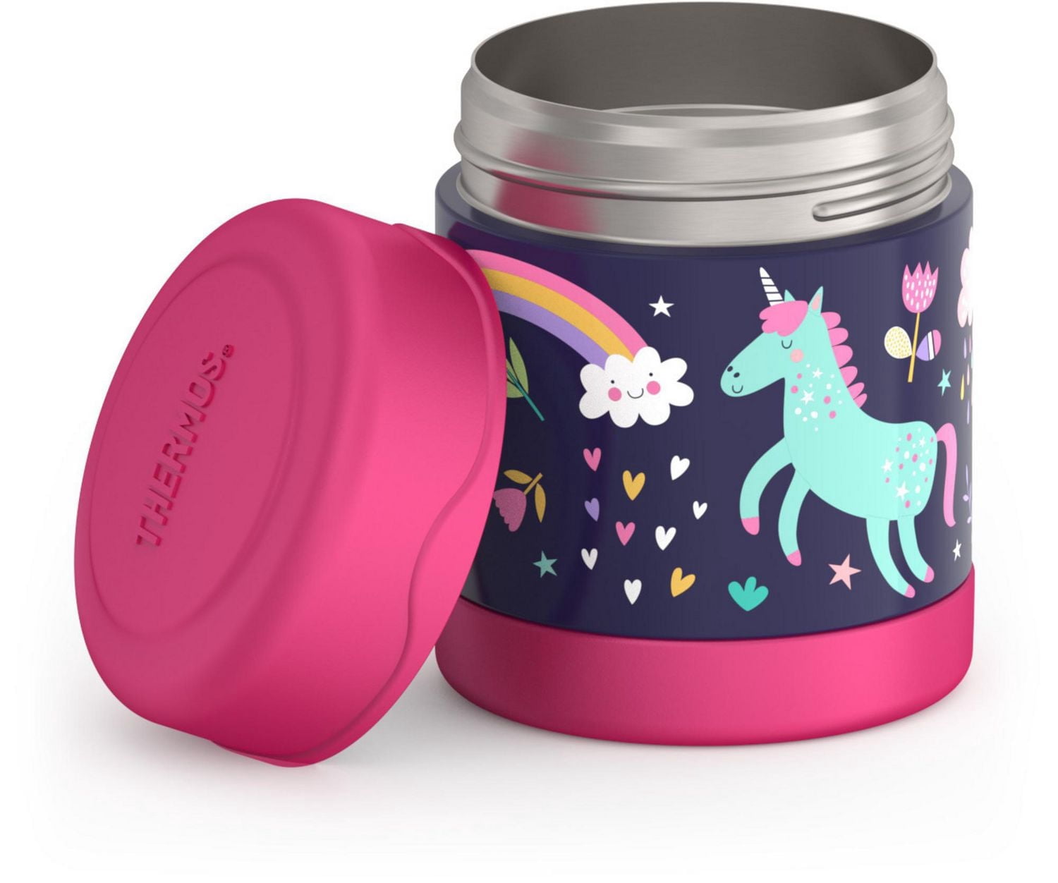 Thermos Funtainer Vacuum Insulated 10 oz Food Jar, Unicorns