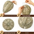 thumbnail image 3 of 6 Pack Wasp Nest Decoy, Hanging Waterproof Cloth and Paper Hornet Deterrent, Fake Wasp Nest for Yellow Jackets and Bees, Outdoor Garden Yard Protection, 3 of 7