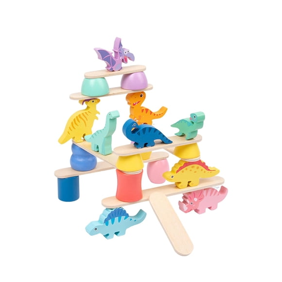 Juguetes de dinosaurios apilables para , juguete sensorial de tallo para bebés, , niñas y