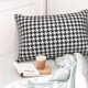 thumbnail image 4 of Fotbe Houndstooth Black And White Funda de Almohada Decorativa Estilo Occidental, Lujo en Algodón, Fundas para Almohadas King, Cojín Estampado para Decoración del Hogar-16"x24", 4 of 6