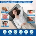 thumbnail image 2 of Full Body Massage Mat Pad for Bed, Massage Chair Pad with 9 Modes 9 Intensities, Vibrating Heating Massage Mattress Pad for Back, 3D Airbag Stretching for Neck, Back & Waist Relax, 2 of 6