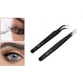 thumbnail image 6 of Nail Art Tweezers Nail Sticker Tweezers Nail Picker Tool- for Nail Decal  and Decal Application - 2 Pcs Black Set, 6 of 9