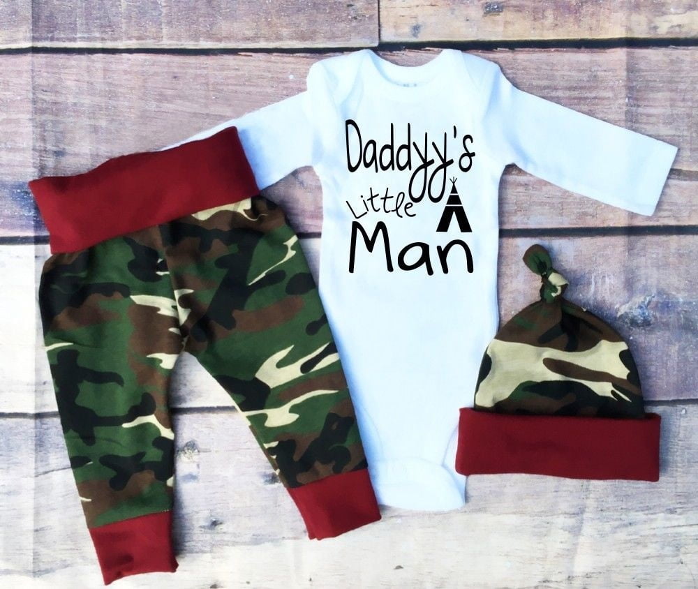 camo newborn pants