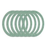 Uxcell Magnetic Adapter Ring, Magnetic Wireless Charger Conversion Kit Green