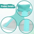 thumbnail image 6 of Soft Cat Cone Recovery Collar Mesh Lightweight Adjustable Breathable for Cats Dogs Post-operative Care, 6 of 9