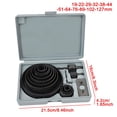 thumbnail image 2 of Juego de sierra perforadora para carpintería, abridor de agujeros para carpintería, accesorios para taladro eléctrico Wmkox8yii hjk953, 2 of 8