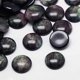 thumbnail image 1 of Resin Cabochons Half Round/Dome Black 12x3~4mm, 1 of 2