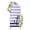 Purple, variant on Anchor Purple Arch Backdrop Cover 4FT, Modern Navy Blue White Striped Nautical Spandex Fitted Stretchy Arch Stand Covers, Round Top Chiara Backdrop Cover for Wedding Party Birthday Baby Shower