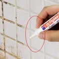 thumbnail image 5 of 2PCS All-purpose Cleaner, Tile White Mark Pen Gaps Repair Refill Grout Refresher Shower Bathroom Paint Cleaner, Waterproof Mouldproof Filling Porcelain Agents Wall, 5 of 5