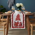 thumbnail image 2 of Valentine's Day Table Runner - 60 Inch Long, Kitchen Dining Table Runner Dresser Scarves, Romantic Roses Love Heart Gnomes Vintage Farmhouse Decor for Coffee Tables Wedding Party Banquet, 2 of 8