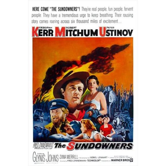 Posterazzi MOVEJ3239 The Sundowners Movie Poster - 27 x 40 in.