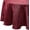 Cranberry, variant on Home Fashions Caiden Elegance Damask Waterproof, Stain & Wrinkle Resistant Fabric Tablecloth, 70" Round, Black